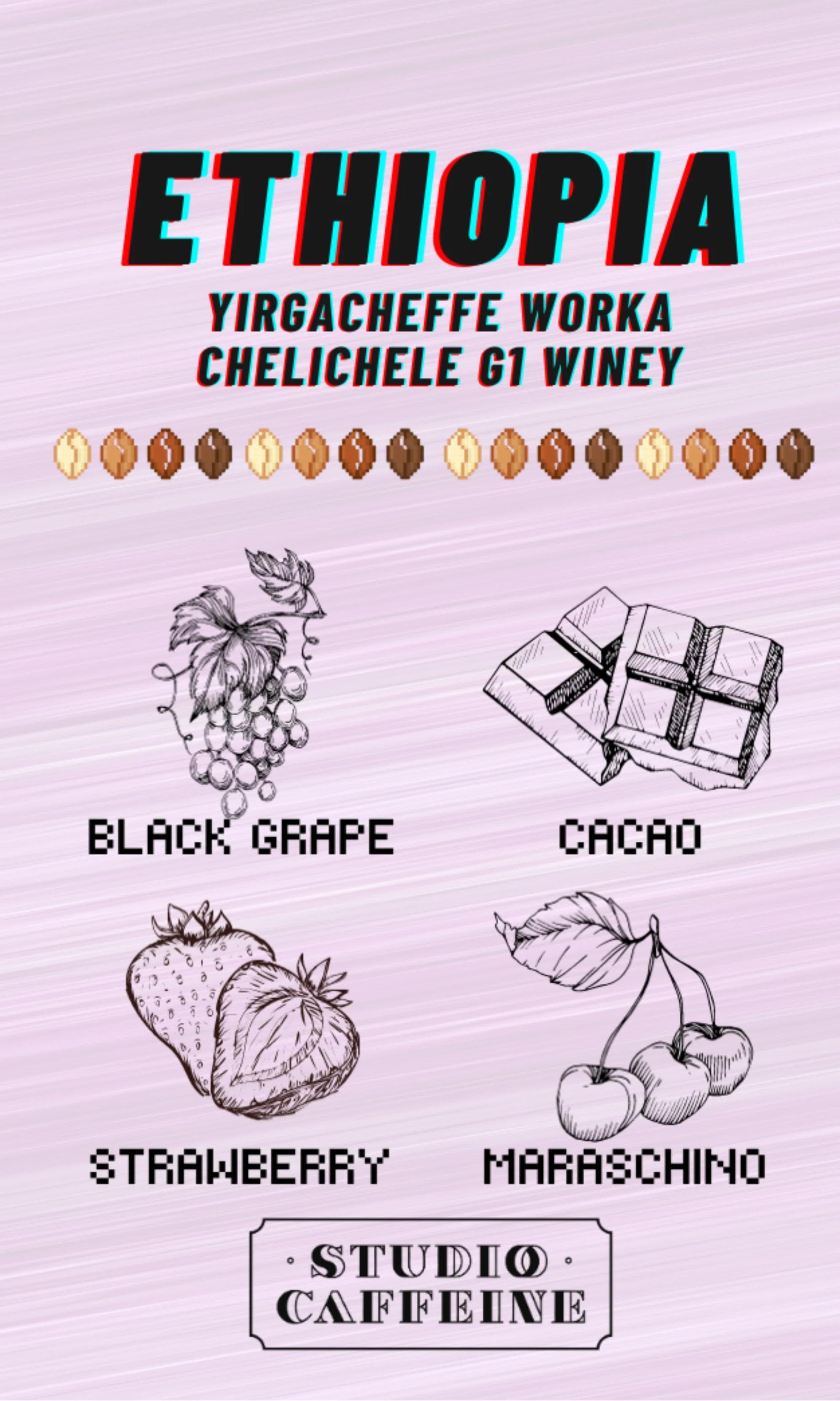 Image of Ethiopia Yirgacheffe Worka Chelichele Winey Natural