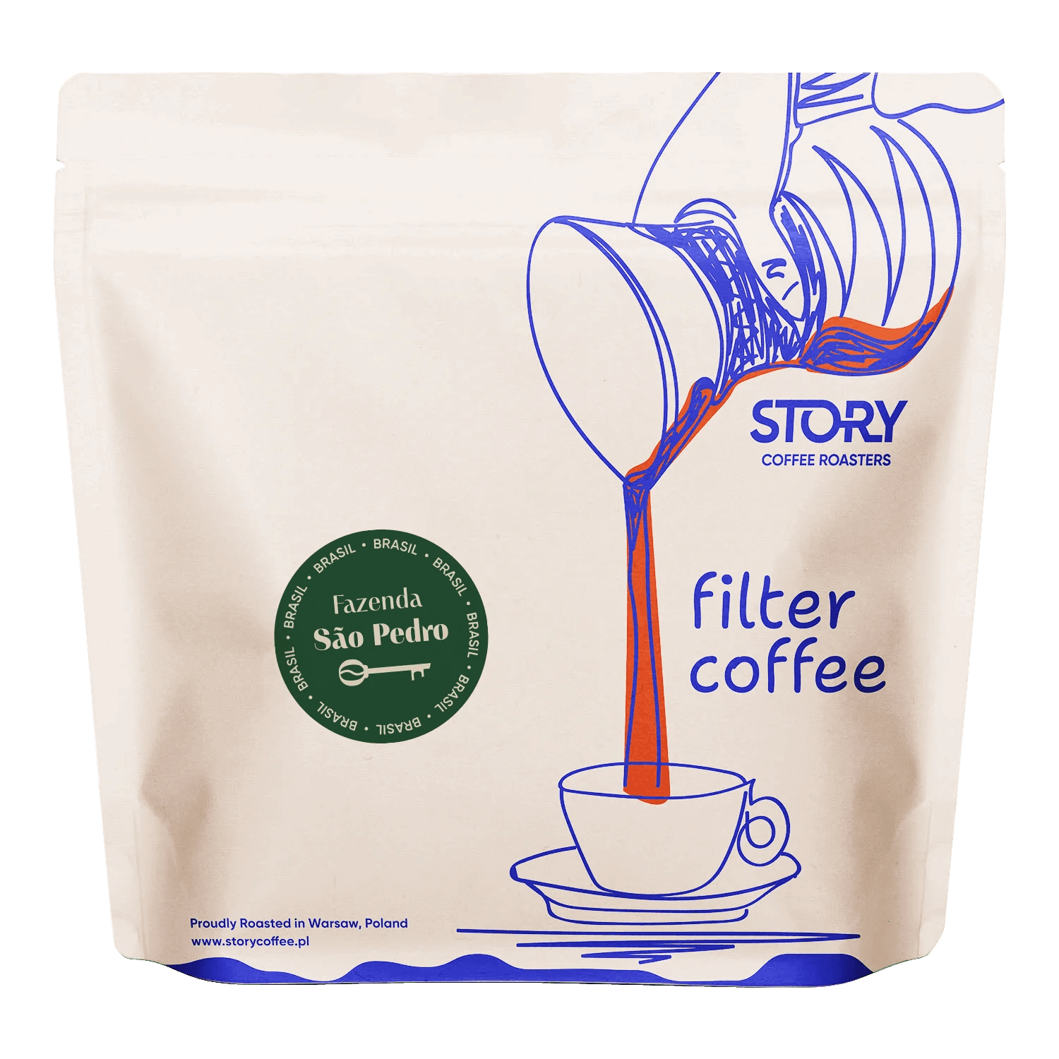 Image of Brazylia Sao Pedro Explorer FILTER - Kawa ziarnista Swiezo palona Story Coffee Roasters