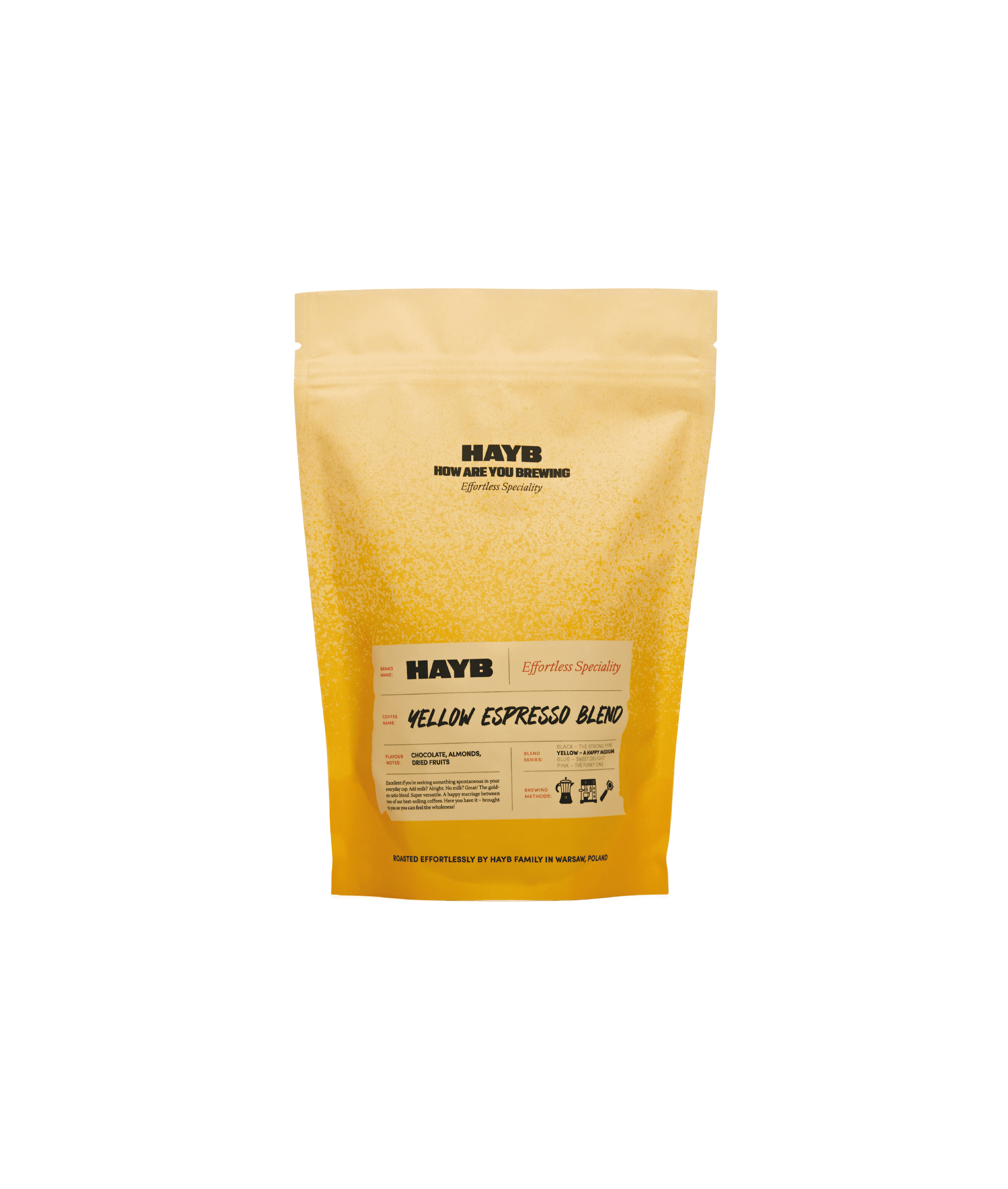 Image of Yellow Espresso Blend Niedziaajcy