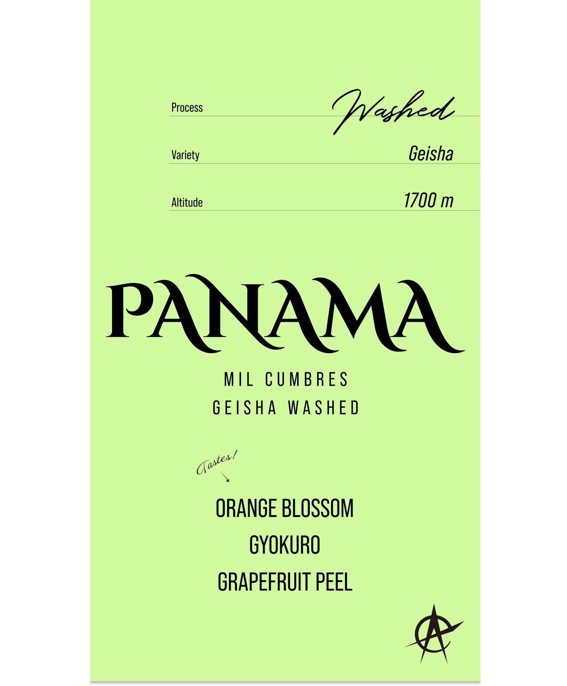 Image of Panama Mil Cumbres, Geisha - Washed