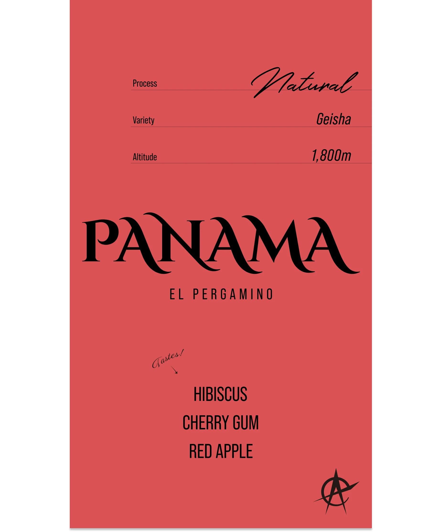 Image of Panama El Pergamino, Geisha - Natural