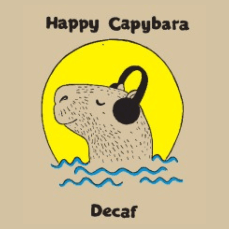 Image of Decaf Happy Capybara
