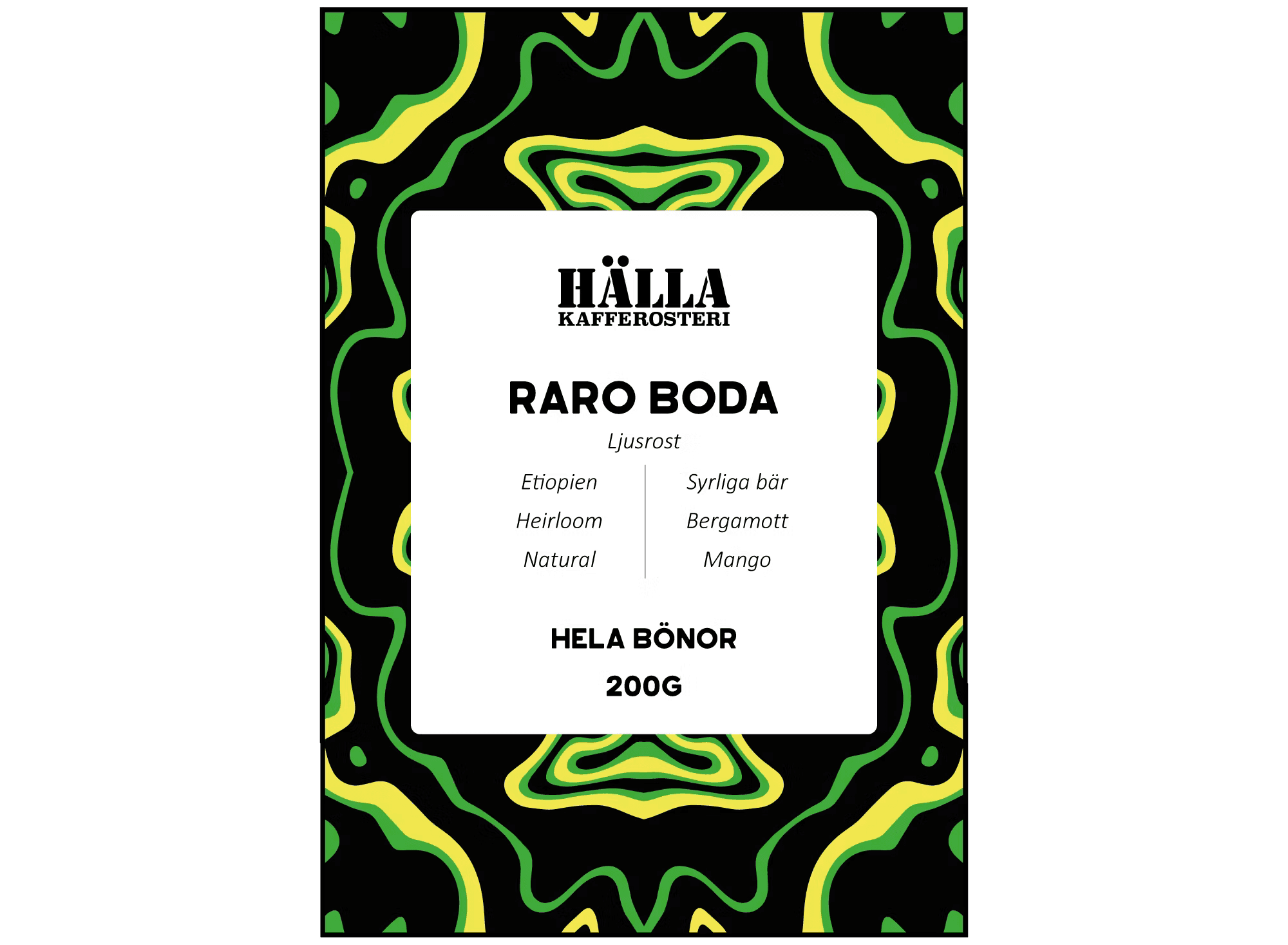Image of Raro Boda Etiopien - Ljusrost