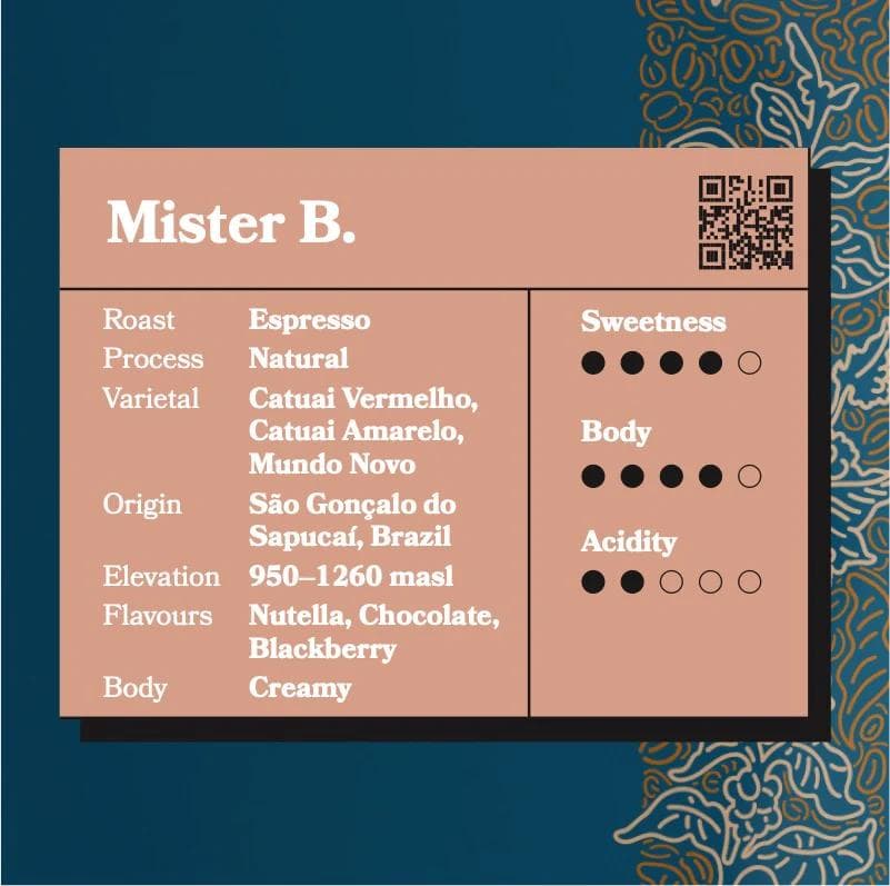 Image of Mister B