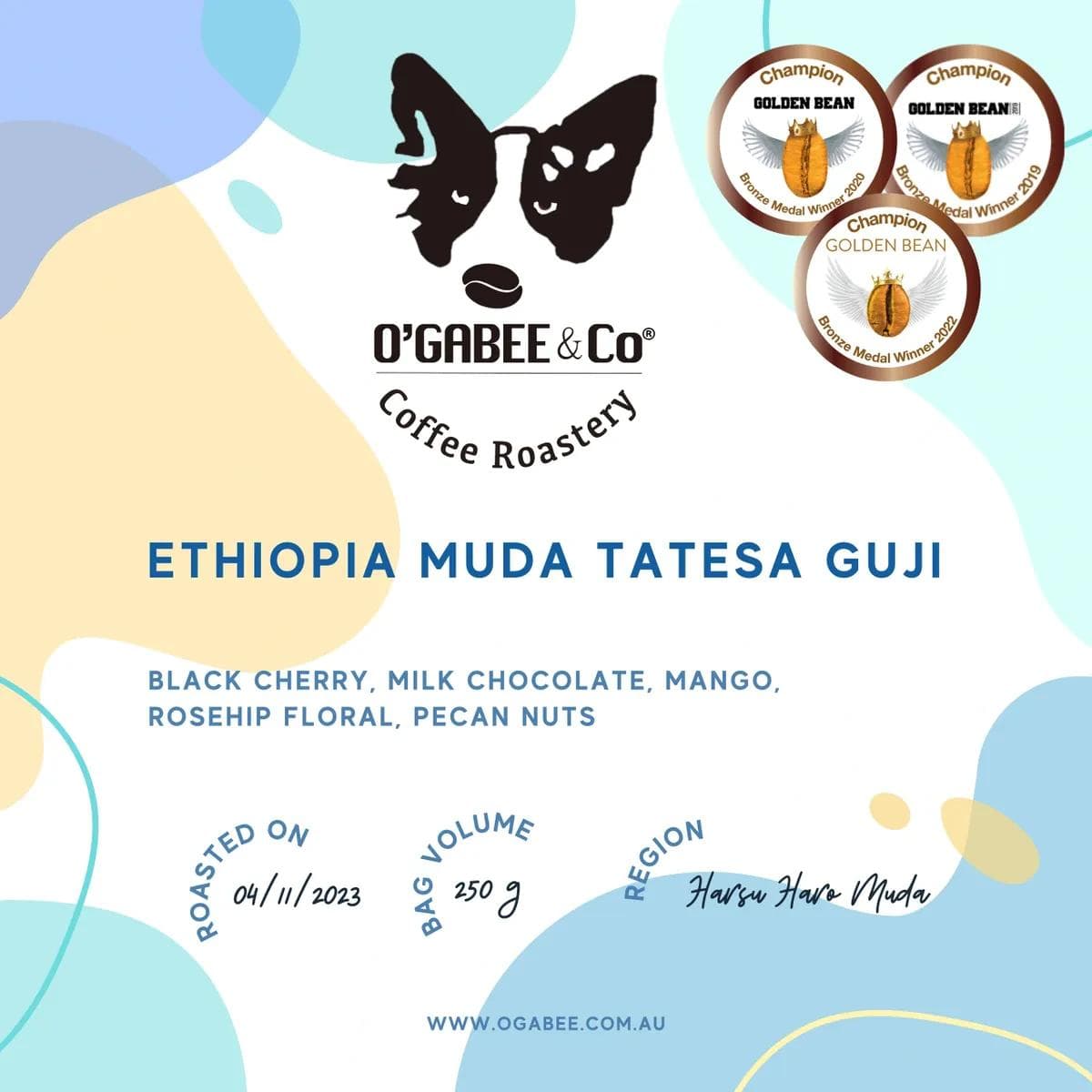 Image of Ethiopia Muda Tatesa Natural Guji Grade 1