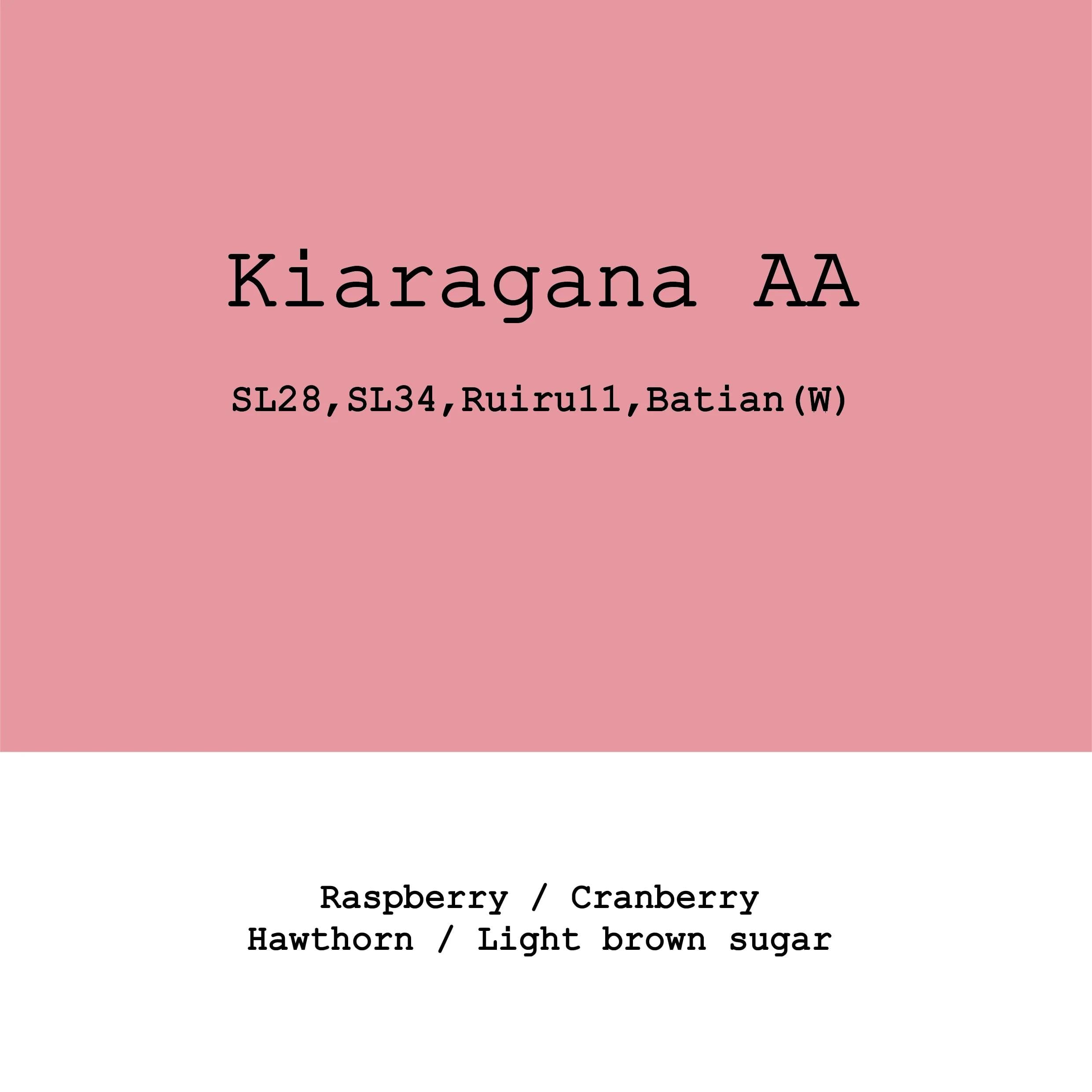 Image of Kenya Kiaragana AA SL28 SL34 Ruirull and Batian Fully Washed