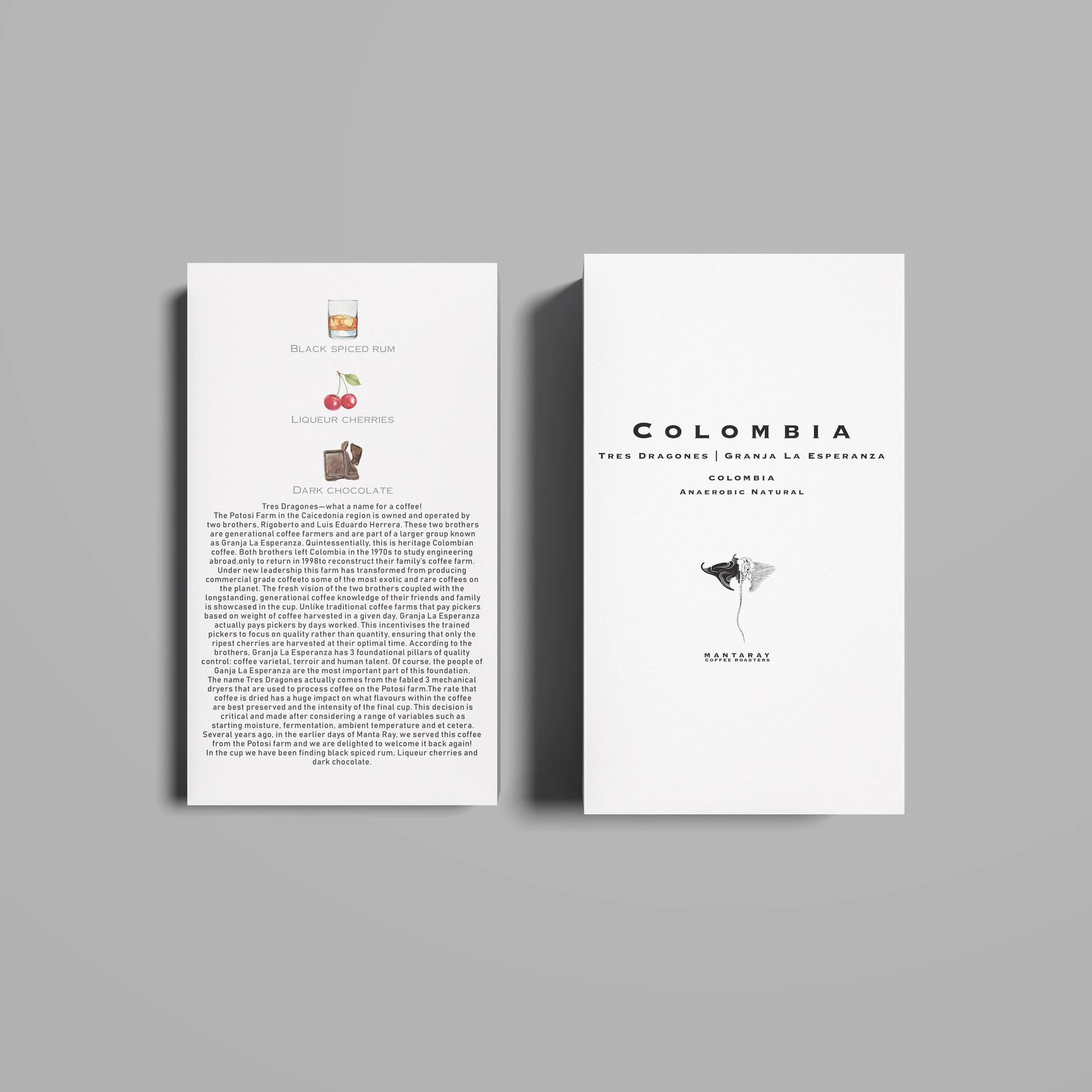 Image of Colombia Tres Dragones | Caicedonia Café Granja La Esperanza (Single Origin Espresso)