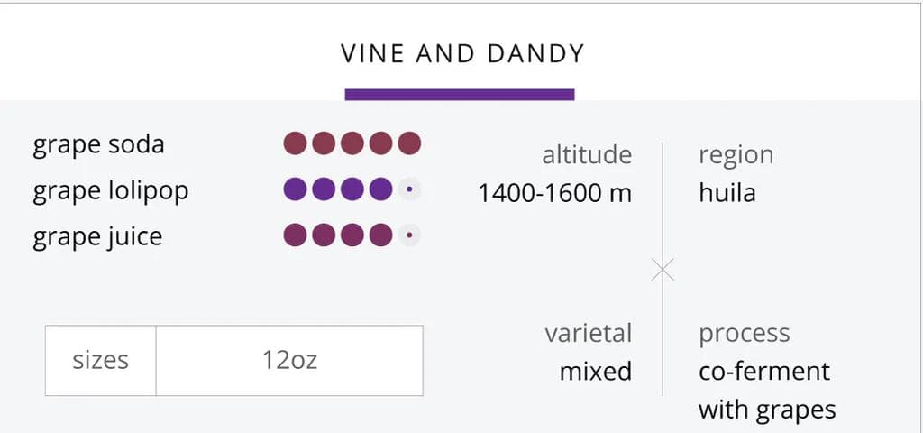 Image of Vine and Dandy | Limited Release