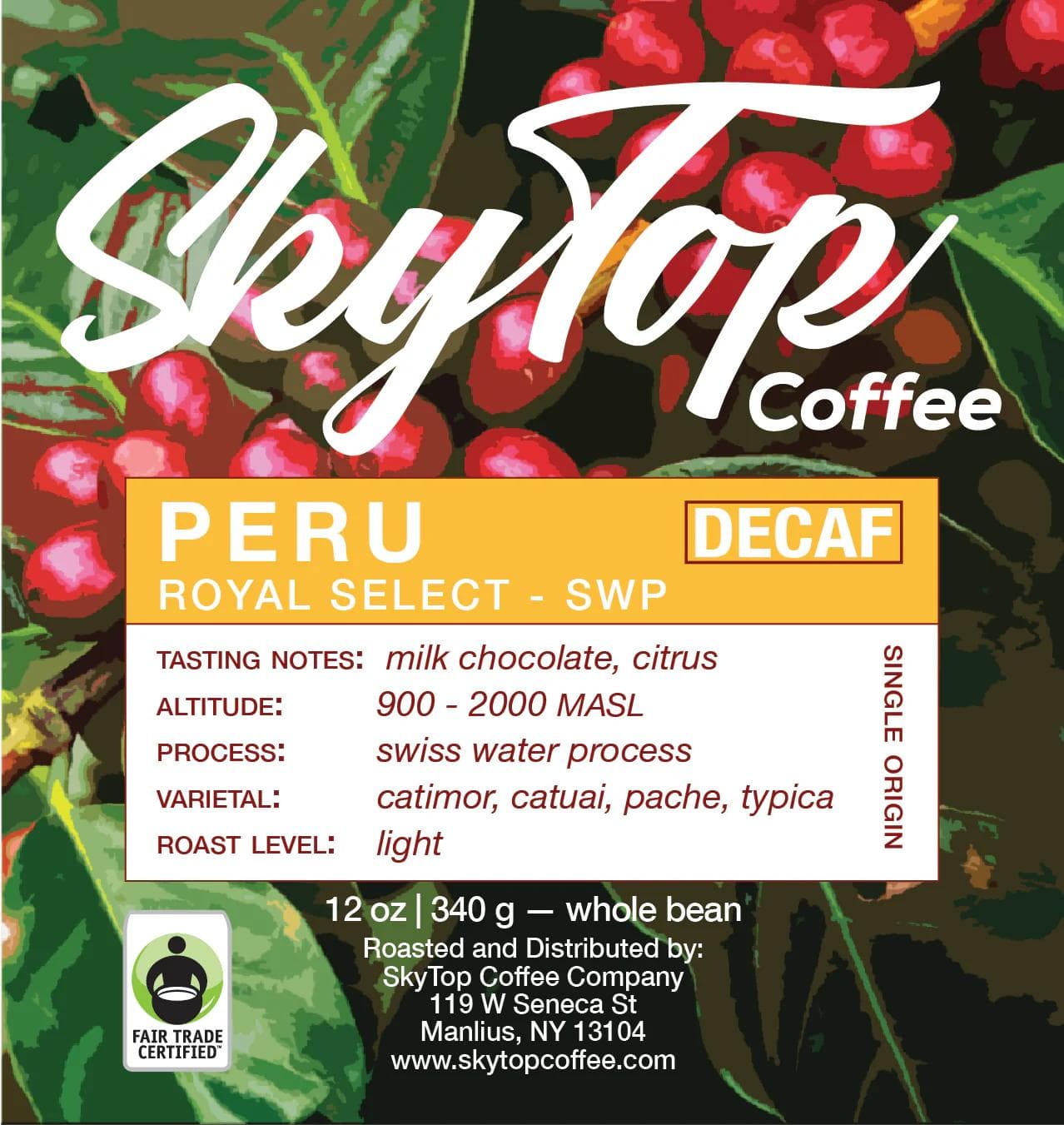 Image of Peru - Swiss Water Process - Decaf