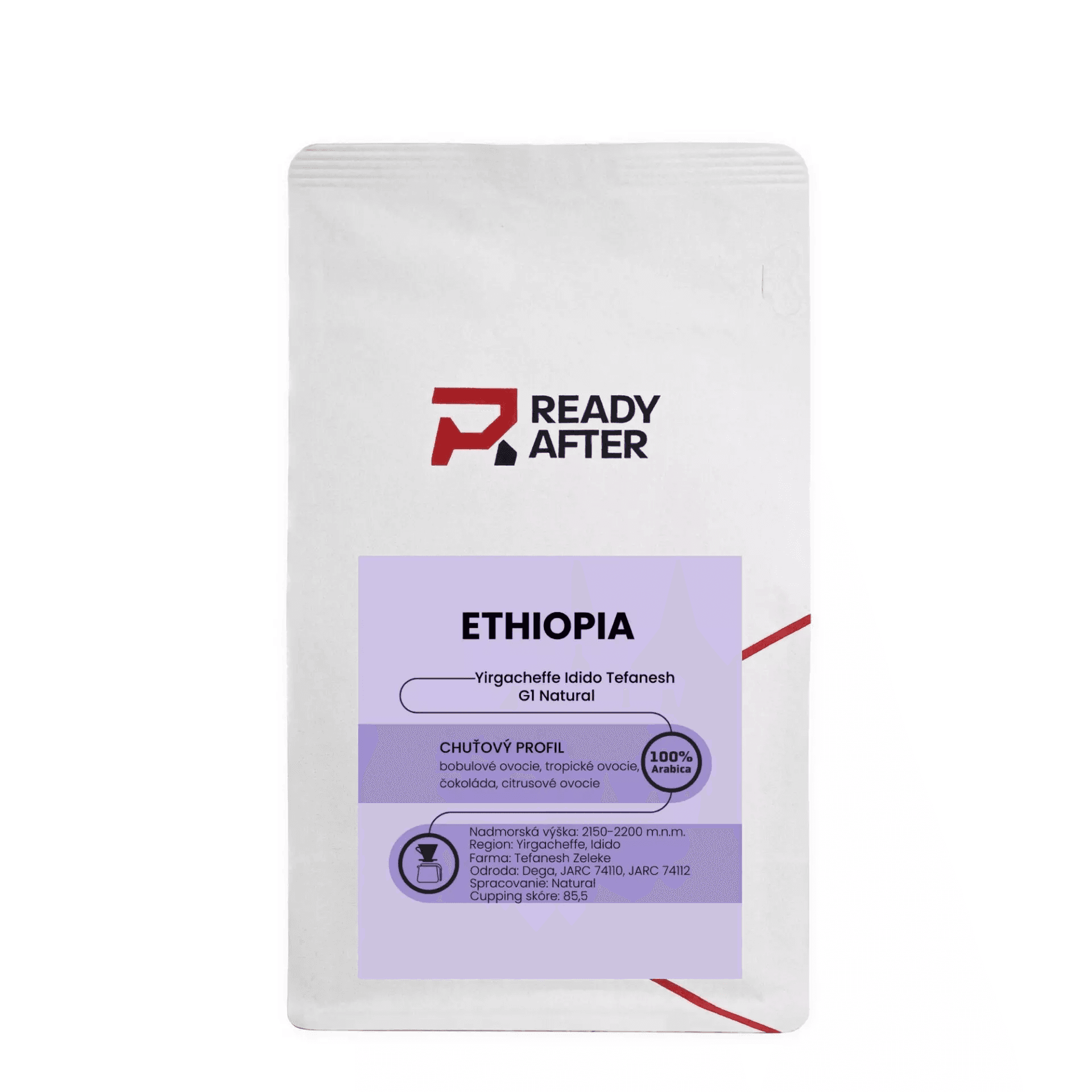 Image of Ethiopia Yirgacheffe Idido Tefanesh G1 natural - 100 Arabica coffee