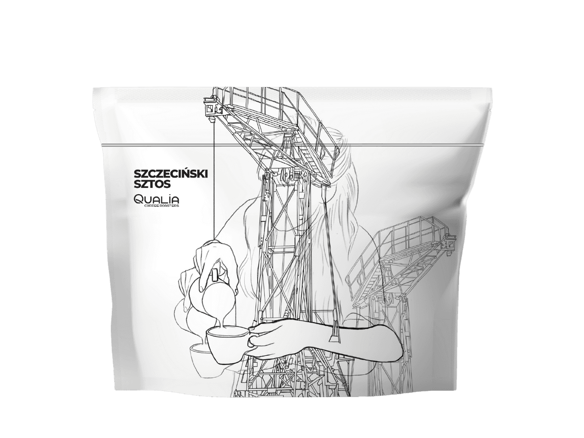Image of Coffee beans ground Qualia Szczecinski Sztos 80- Szczecinskie Klimaty