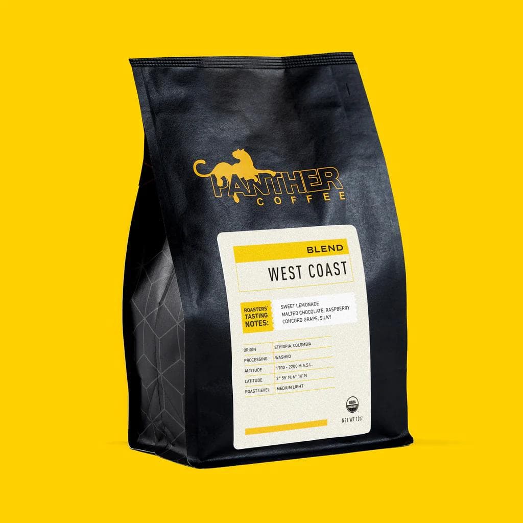Image of West Coast Espresso - Panther Coffee Blend (USDA ORGANIC) 