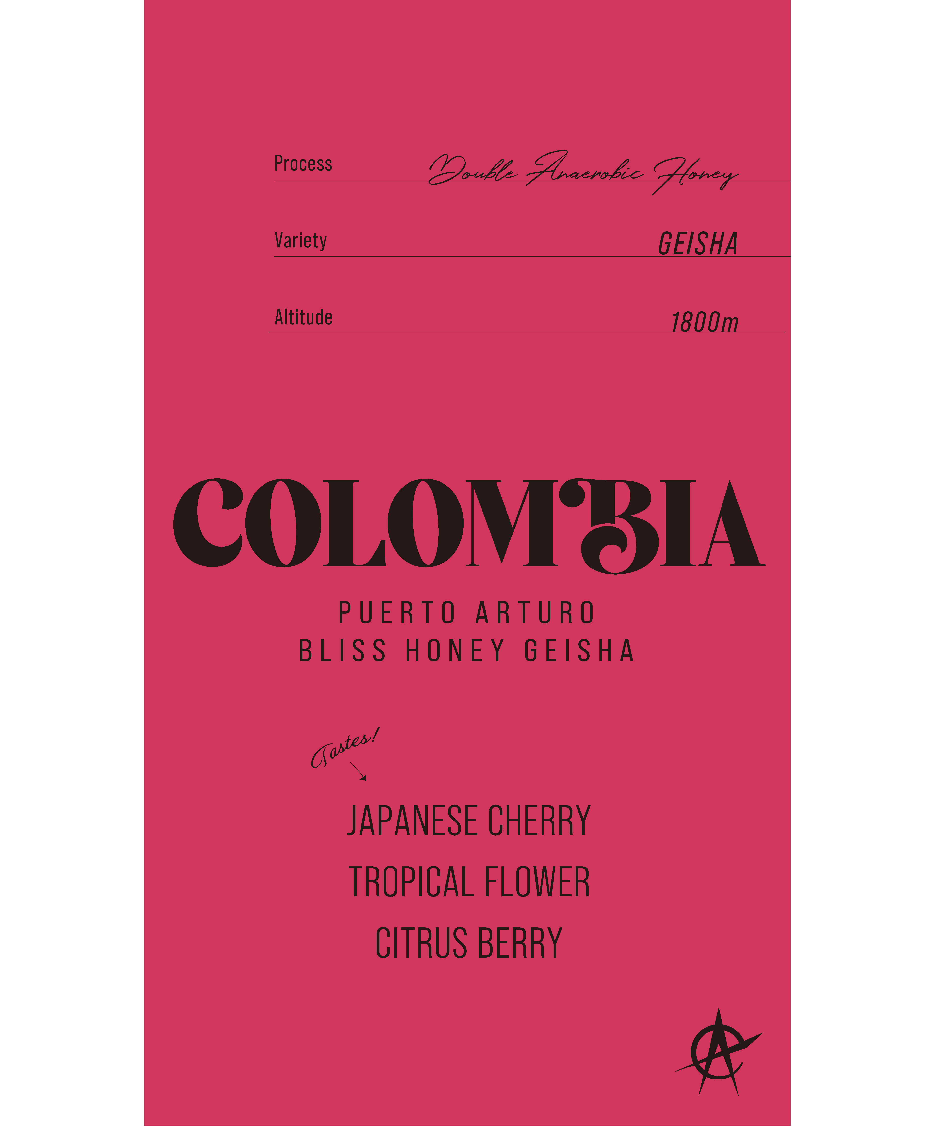 Image of Colombia Puerto Arturo Bliss Honey Geisha