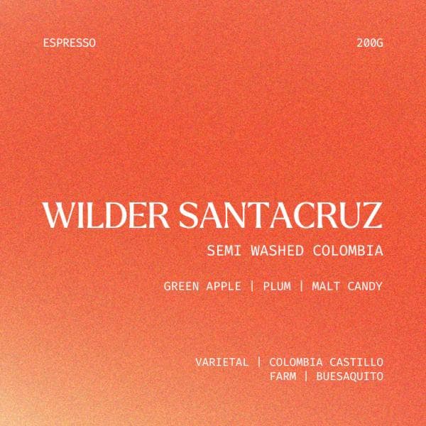 Image of Espresso - Wilder Santacruz, Colombia