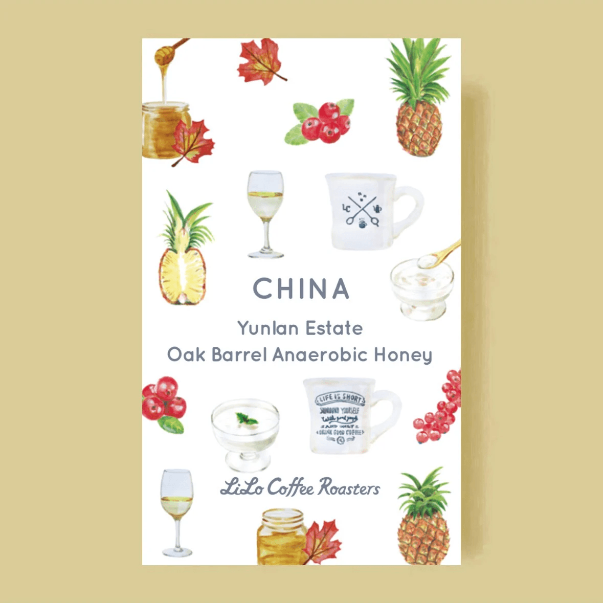 Image of China Yunlan Estate Oak Barrel Anaerobic Honey