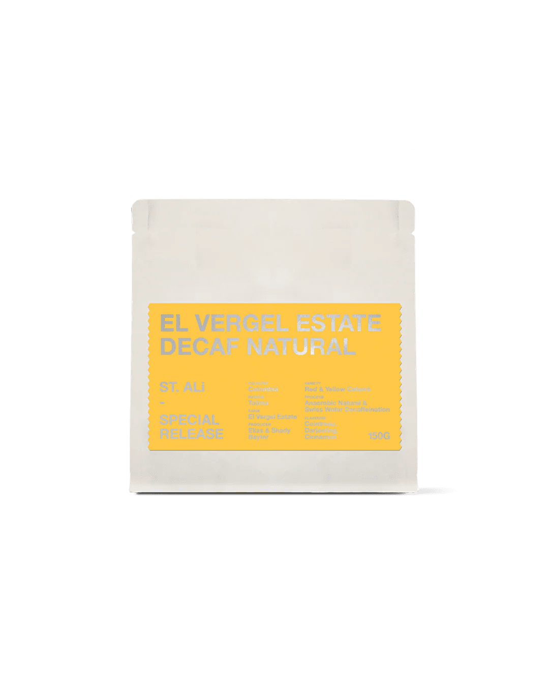 Image of Decaf Special Release El Vergel - Natural