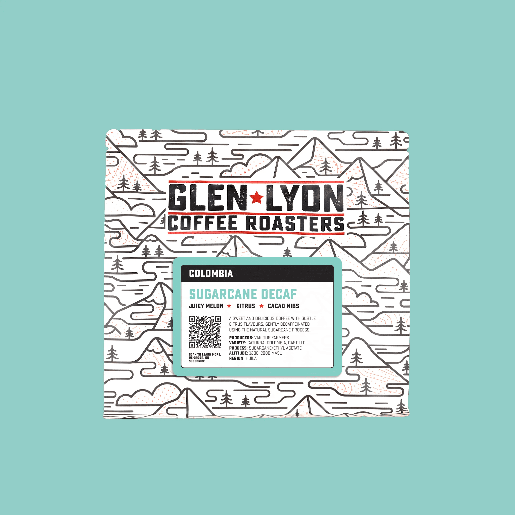 Image of Colombia Sugarcane Decaf Coffee