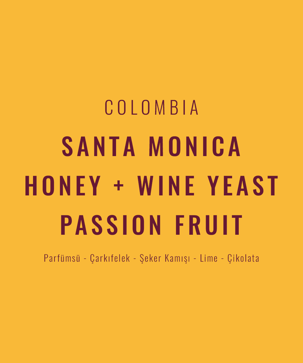 Image of Colombia - Santa Monica Honey Wine Yeast Passion Fruit