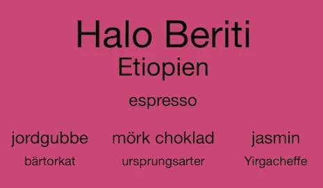 Image of Halo Beriti Espresso 