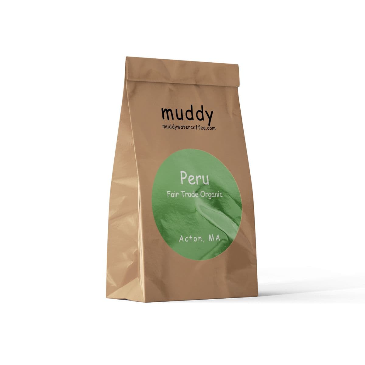 Image of Muddy Water Peru FAIR TRADE Organic Coffee – 14oz. Bag