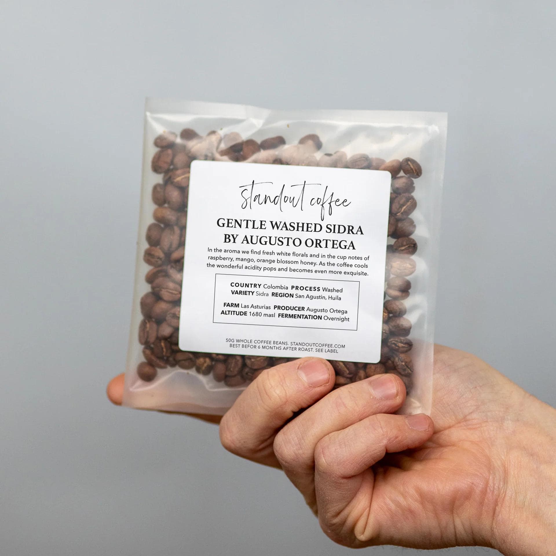 Image of Gentle Washed Sidra by Augusto Ortega Huila Colombia