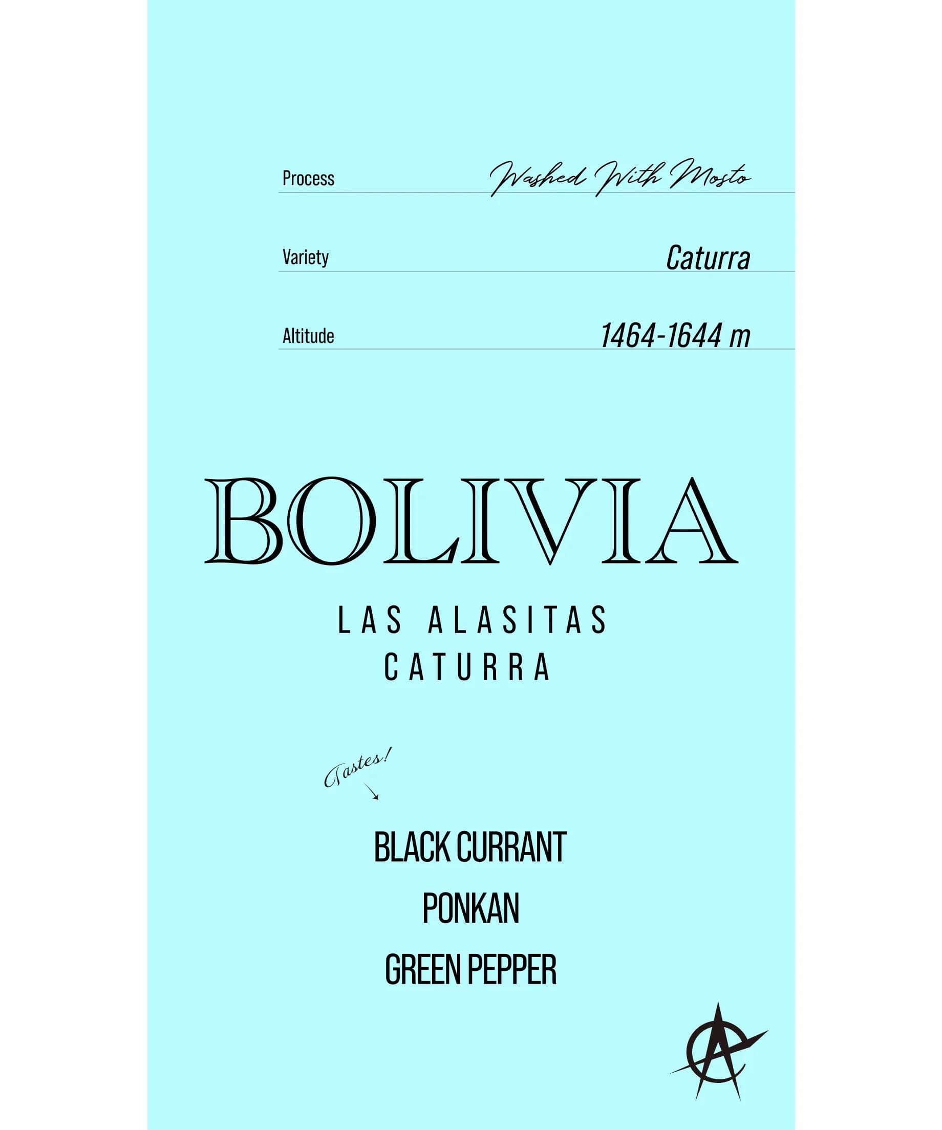 Image of Bolivia Las Alasitas, Caturra - Washed With Mossto