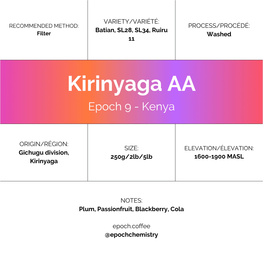 Image of Epoch 9 - Kirinyaga AA