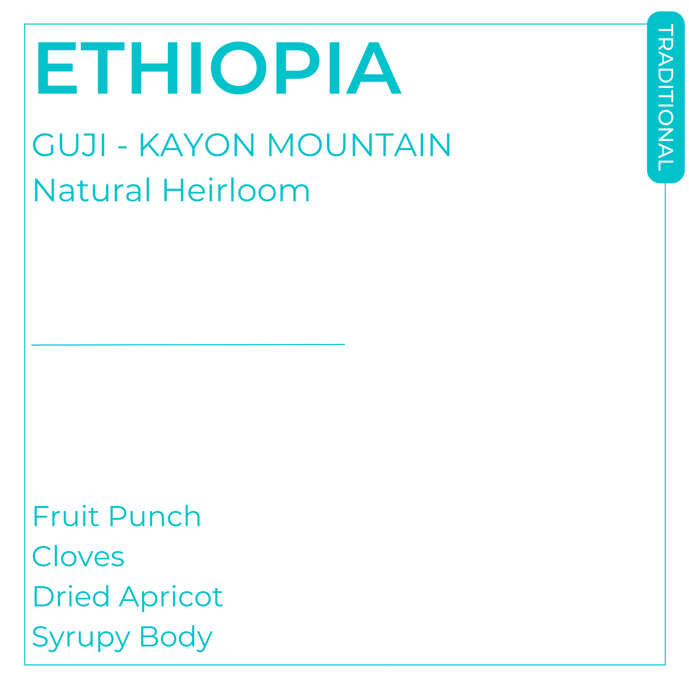 Image of Guji Kayon Mountain Natural Heirloom