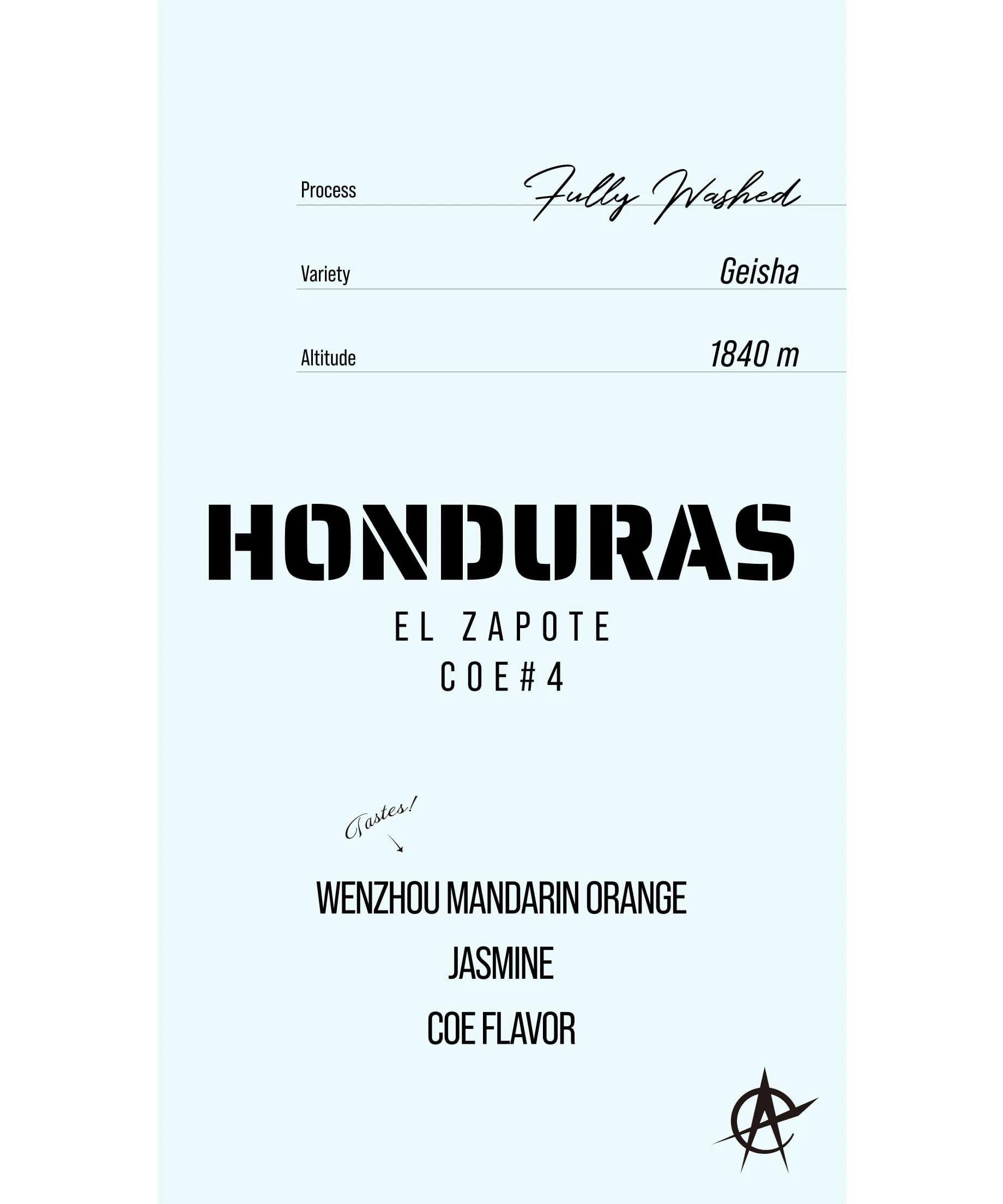 Image of Honduras El Zapote COE#4, Geisha - Fully Washed