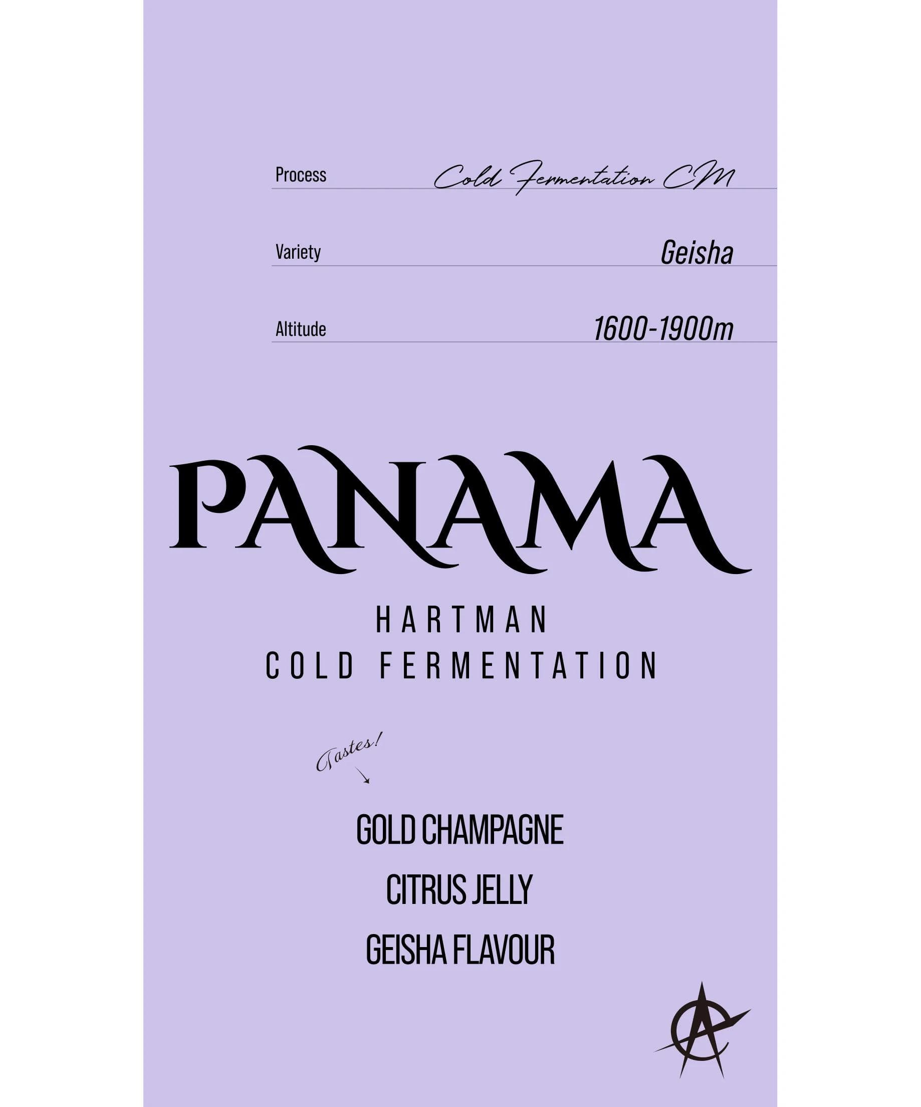 Image of Panama Hartman, Geisha - Cold Fermentation Carbonic Maceration