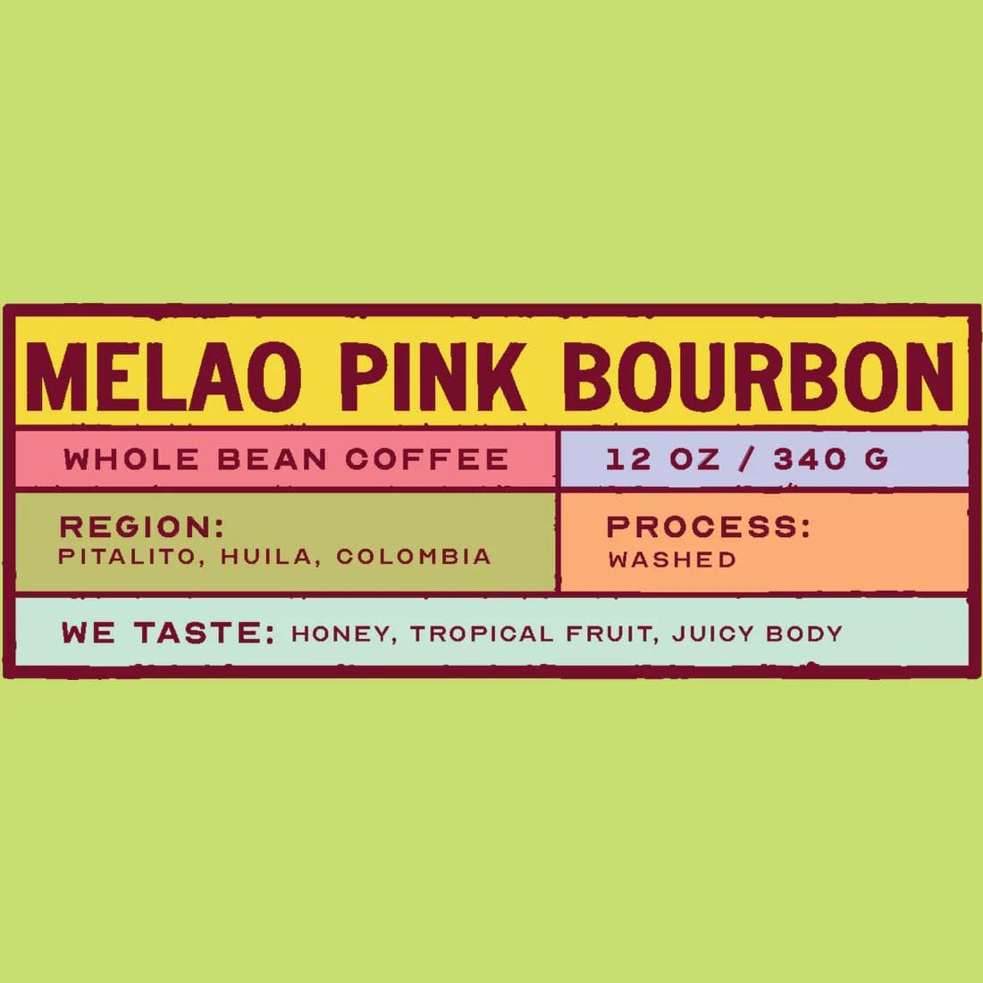 Image of Melao Pink Bourbon - Pitalito Huila Colombia