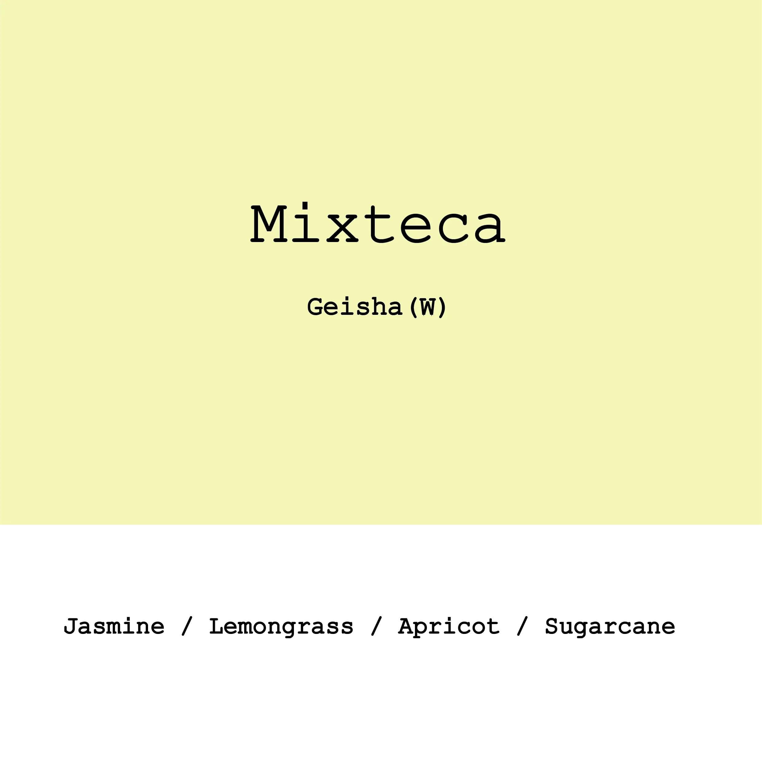 Image of Mexico Mixteca Oaxaca Geisha Washed