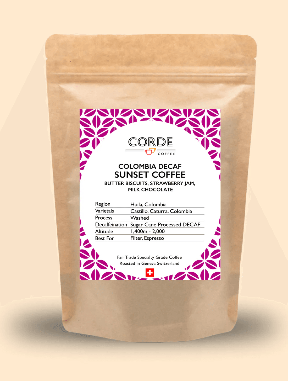 Image of Colombia Decaf - Sunset Coffee