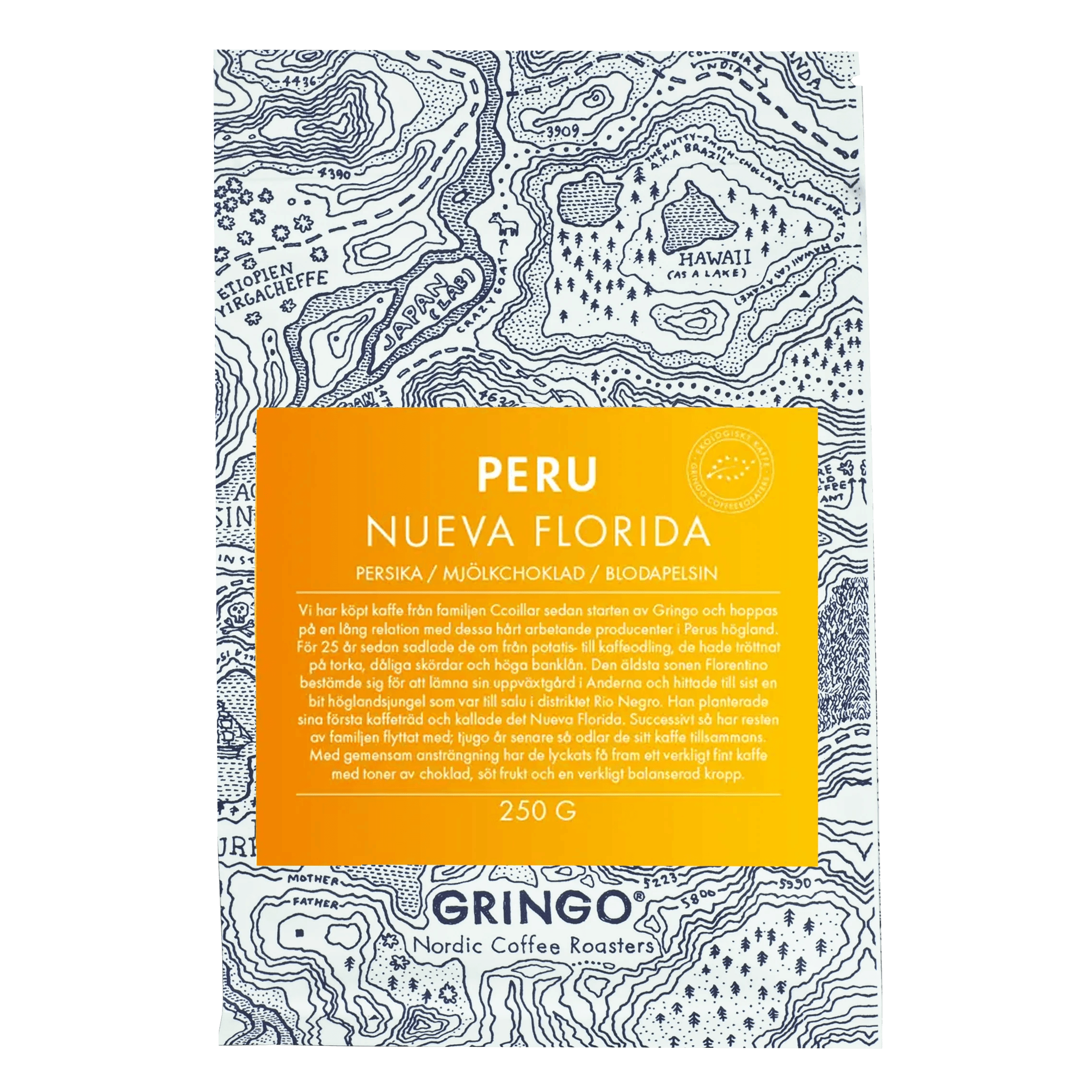 Image of Gringo - Peru New Florida 250 Gram