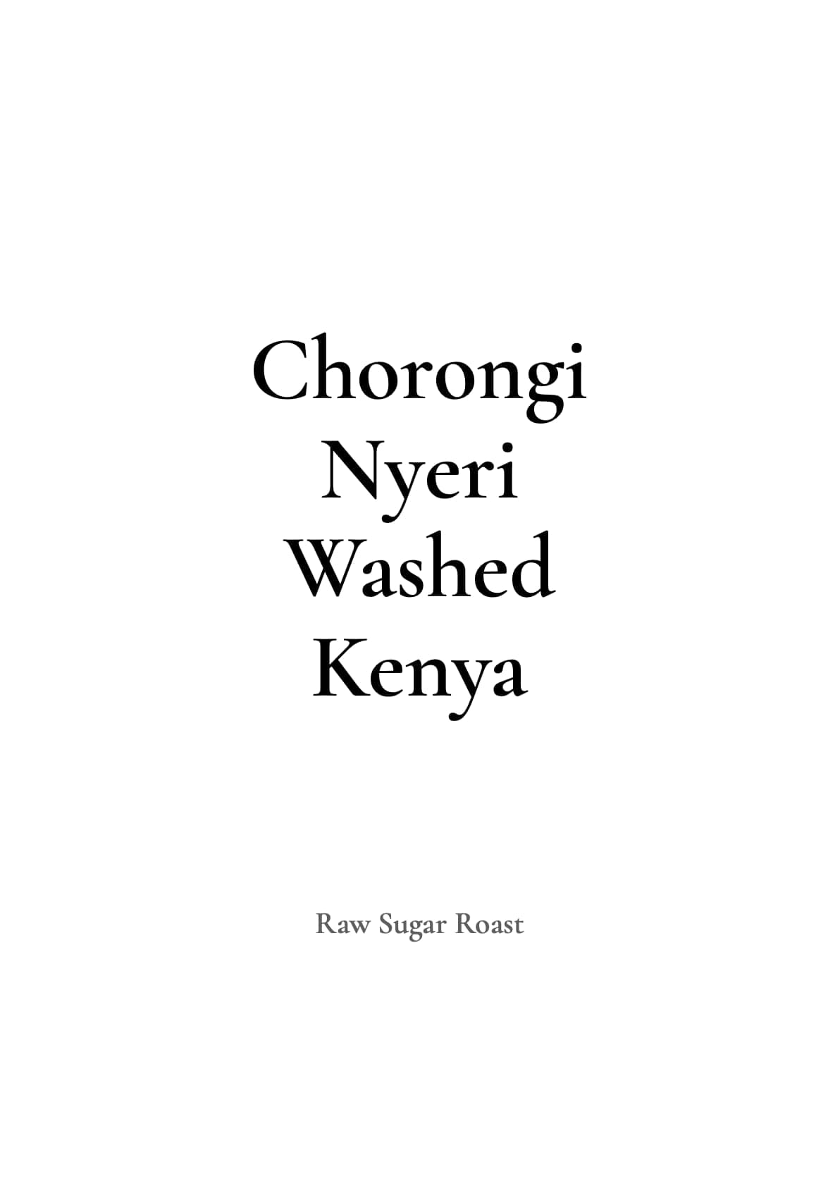 Image of Kenya Chorongi