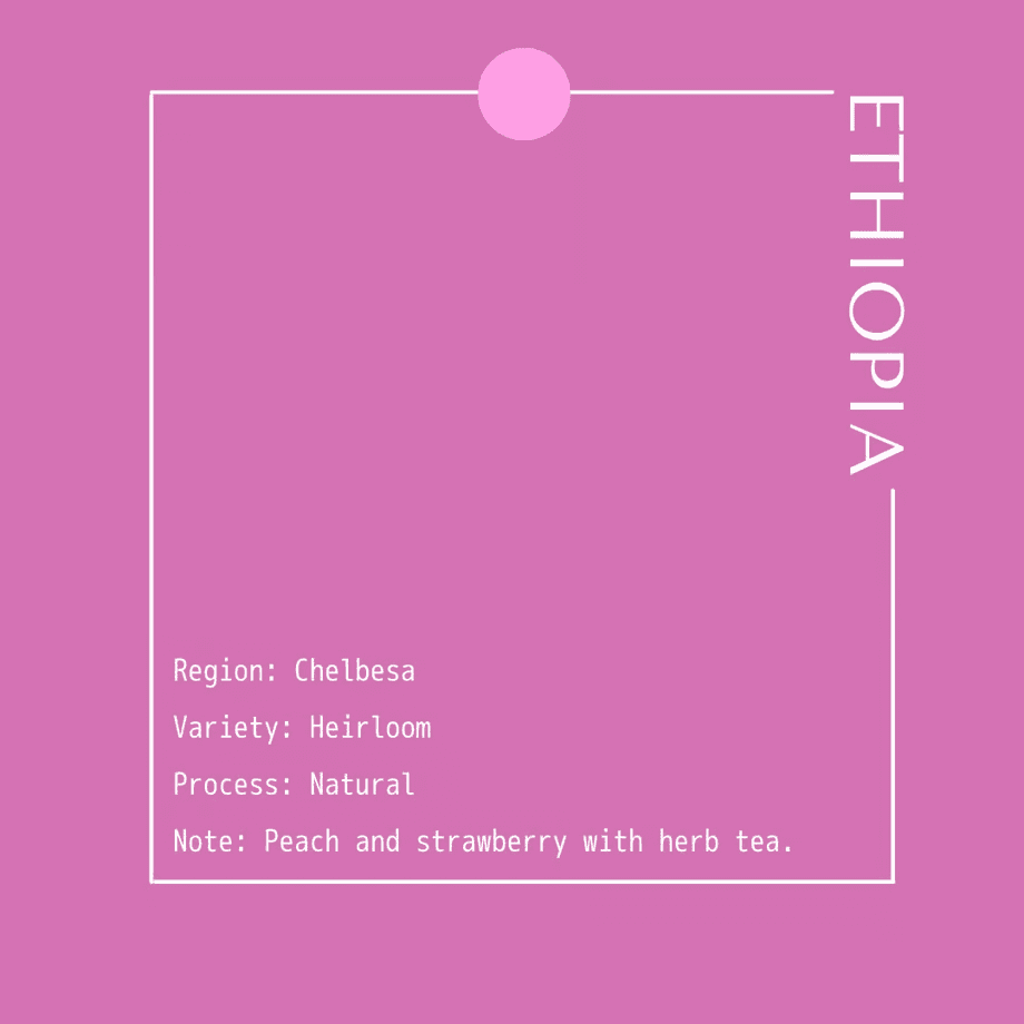 Image of ETHIOPIA Chelbesa - Natural / 100g