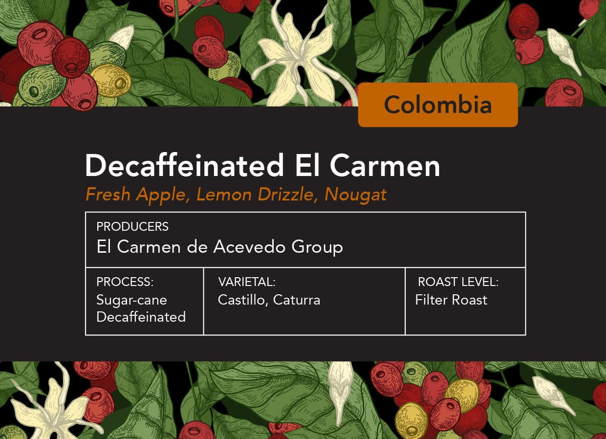 Image of Decaffeinated Colombian El Carmen Filter