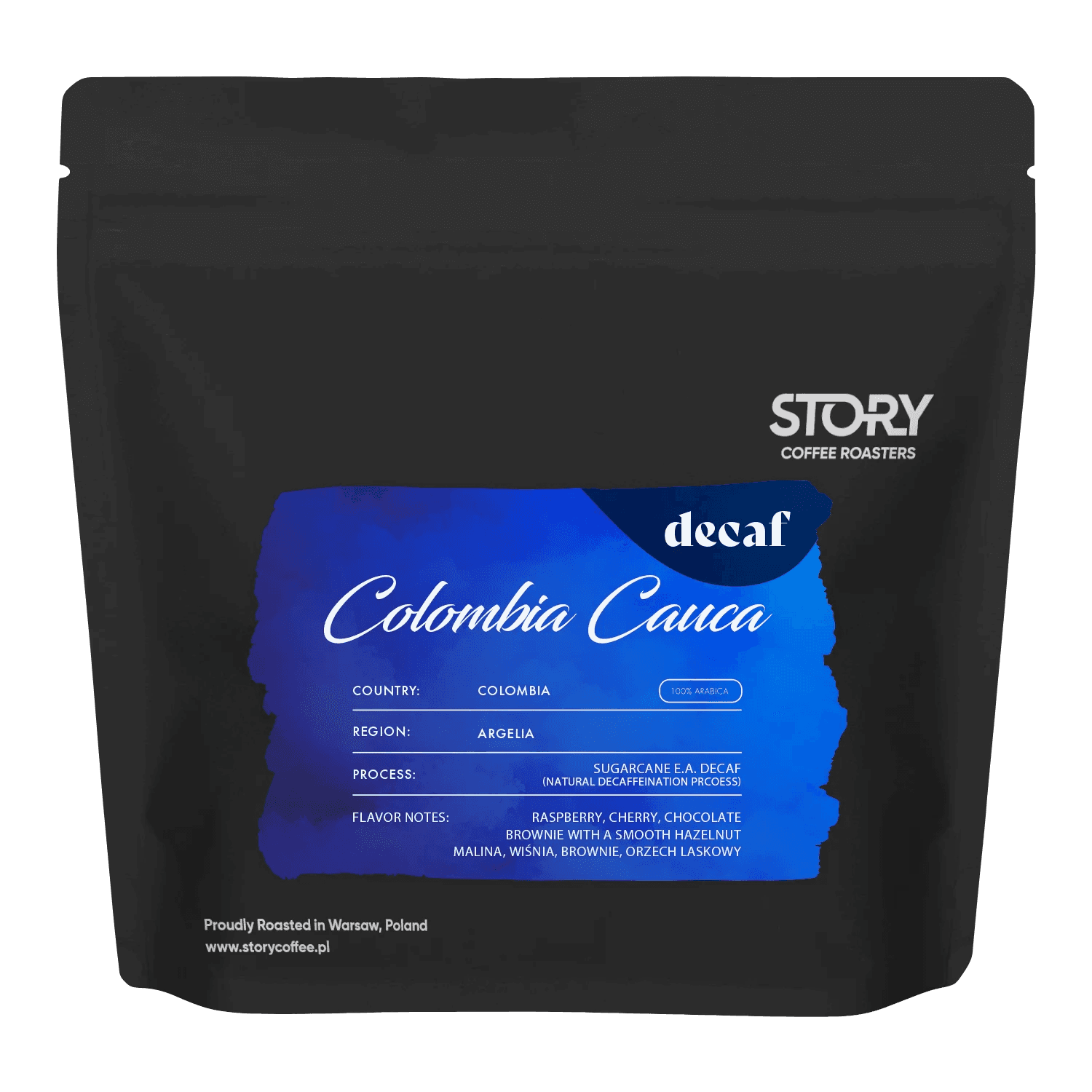 Image of Decaffeinated Coffee - Colombia Cauca Decaf - Freshly Roasted Coffee Bean Story Coffee Roasters