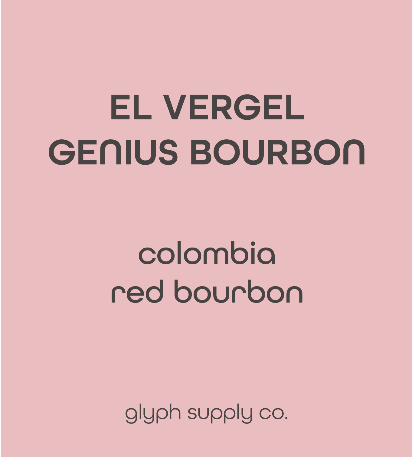Image of El Vergel Genius Bourbon Colombia