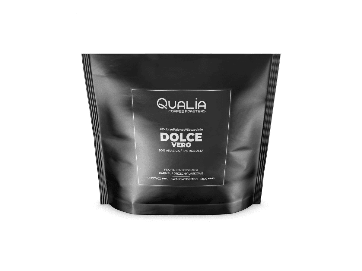 Image of Qualia Dolce Vero coffee beans ground - 250