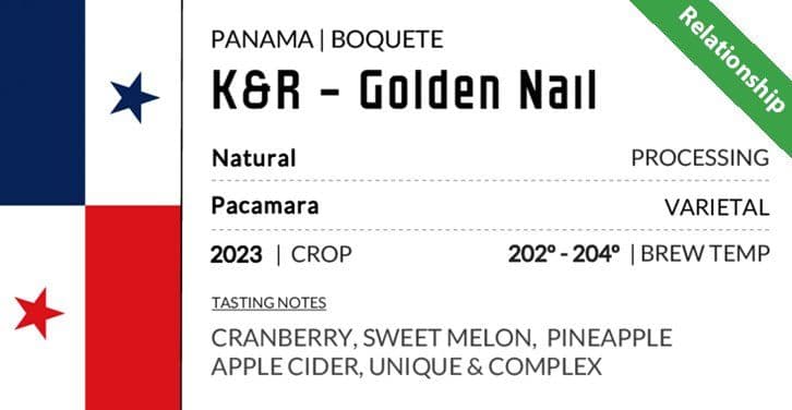 Image of Panama – K&R – Golden Nail