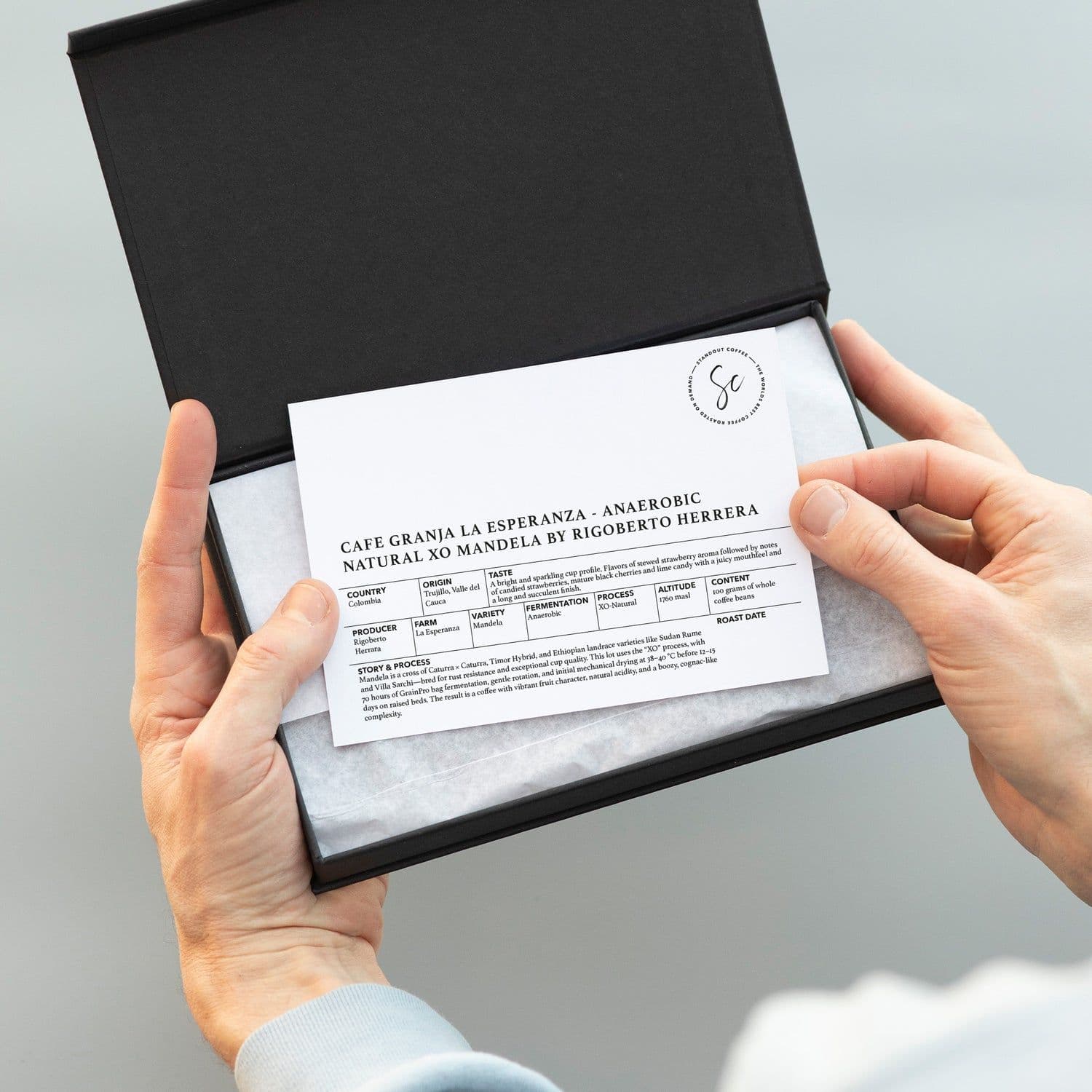 Image of Cafe Granja La Esperanza XO Mandela by Rigoberto Herrera Colombia