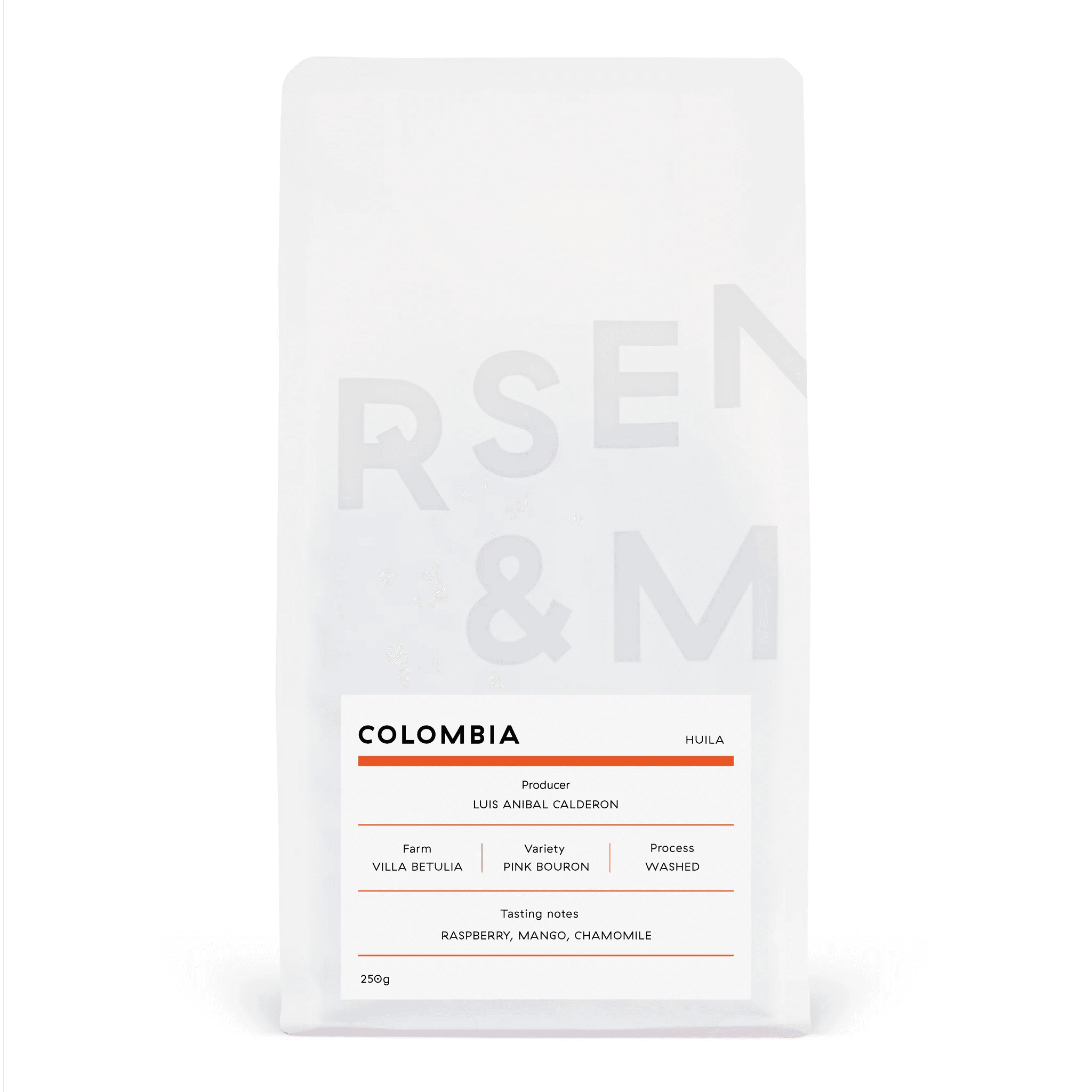 Image of Luis Anibal Calderon - Villa Betulia - Pink Bourbon - Washed