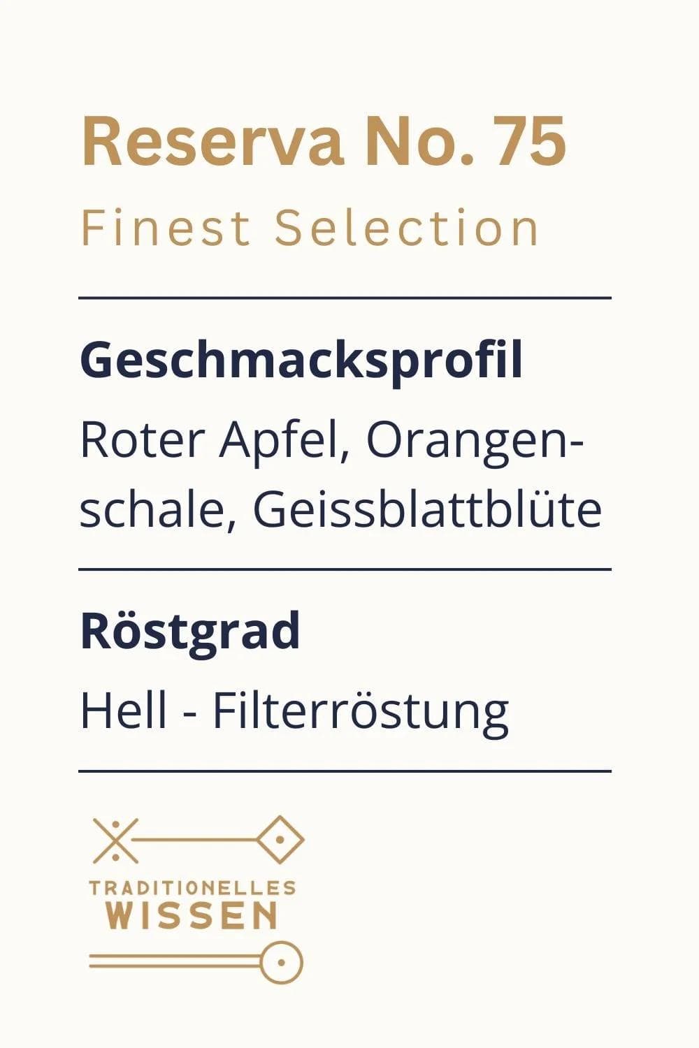 Image of Reserva No 75 Microlot