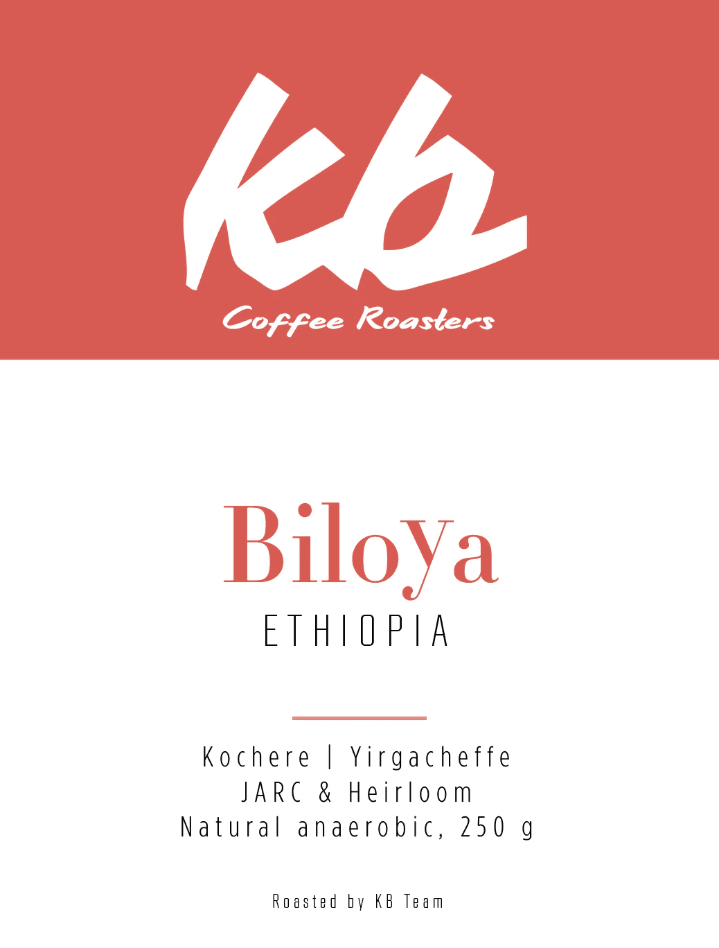 Image of Espresso - Ethiopia - Kochere Biloya Oro