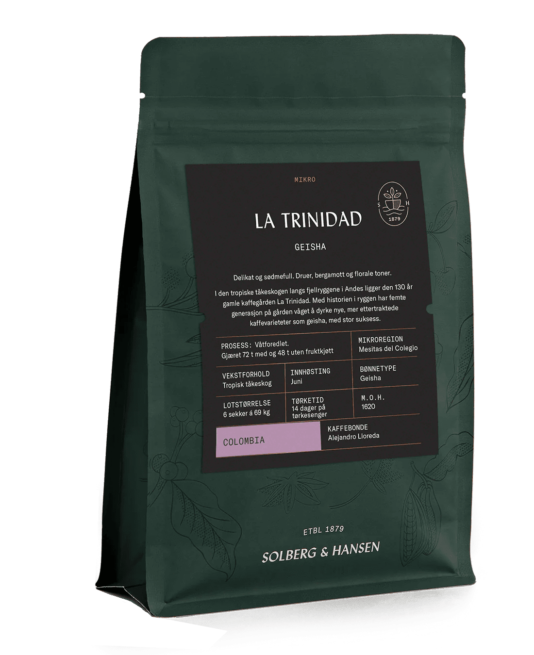 Image of La Trinidad Geisha - Mesitas del Colegio, Colombia