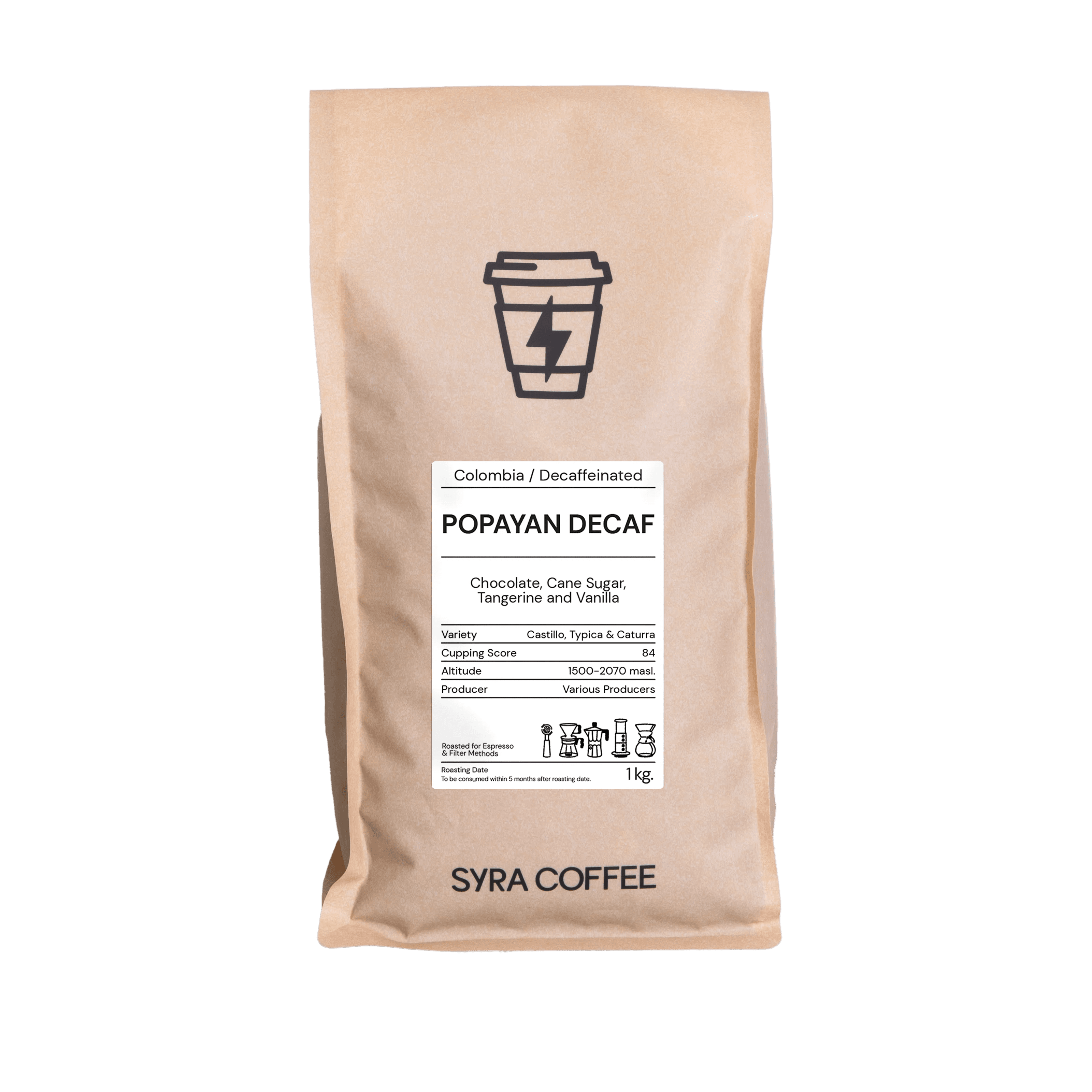 Image of Popayan Decaf - Colombia