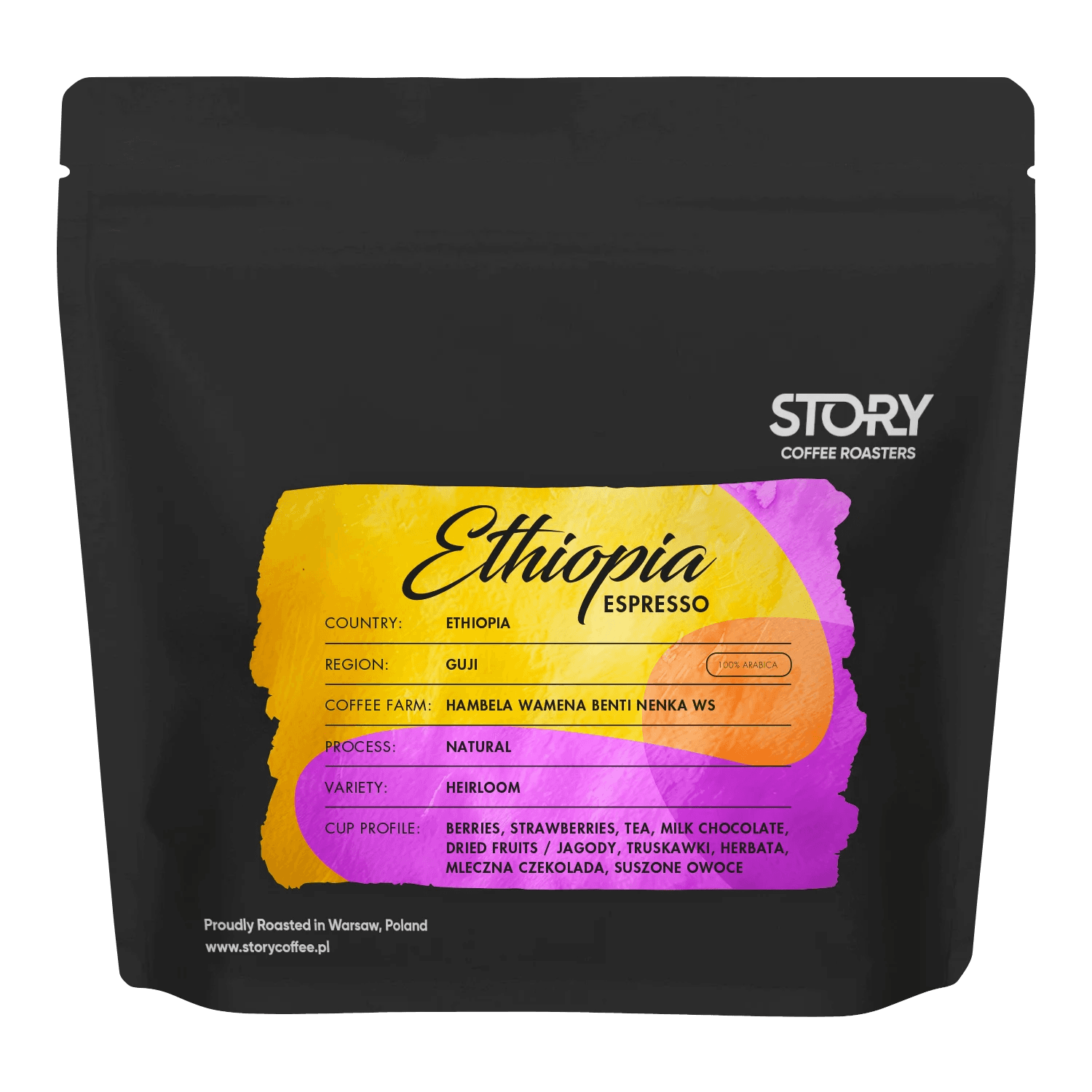 Image of Ethiopia Guji Natural Espresso - Freshly Roasted Story Coffee Roasters