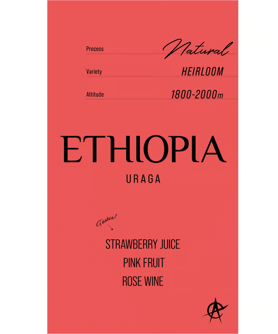 Image of Ethiopia Uraga Natural 150g
