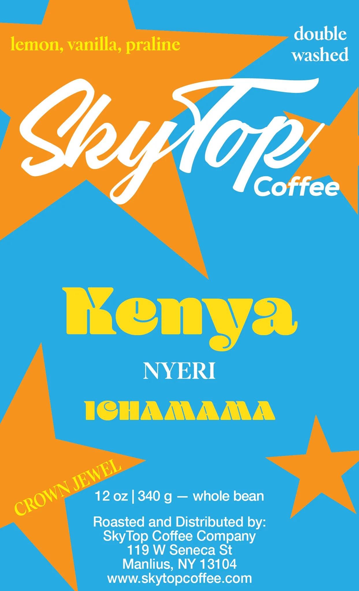 Image of KENYA - CROWN JEWEL - NYERI ICHAMAMA (LIGHT)